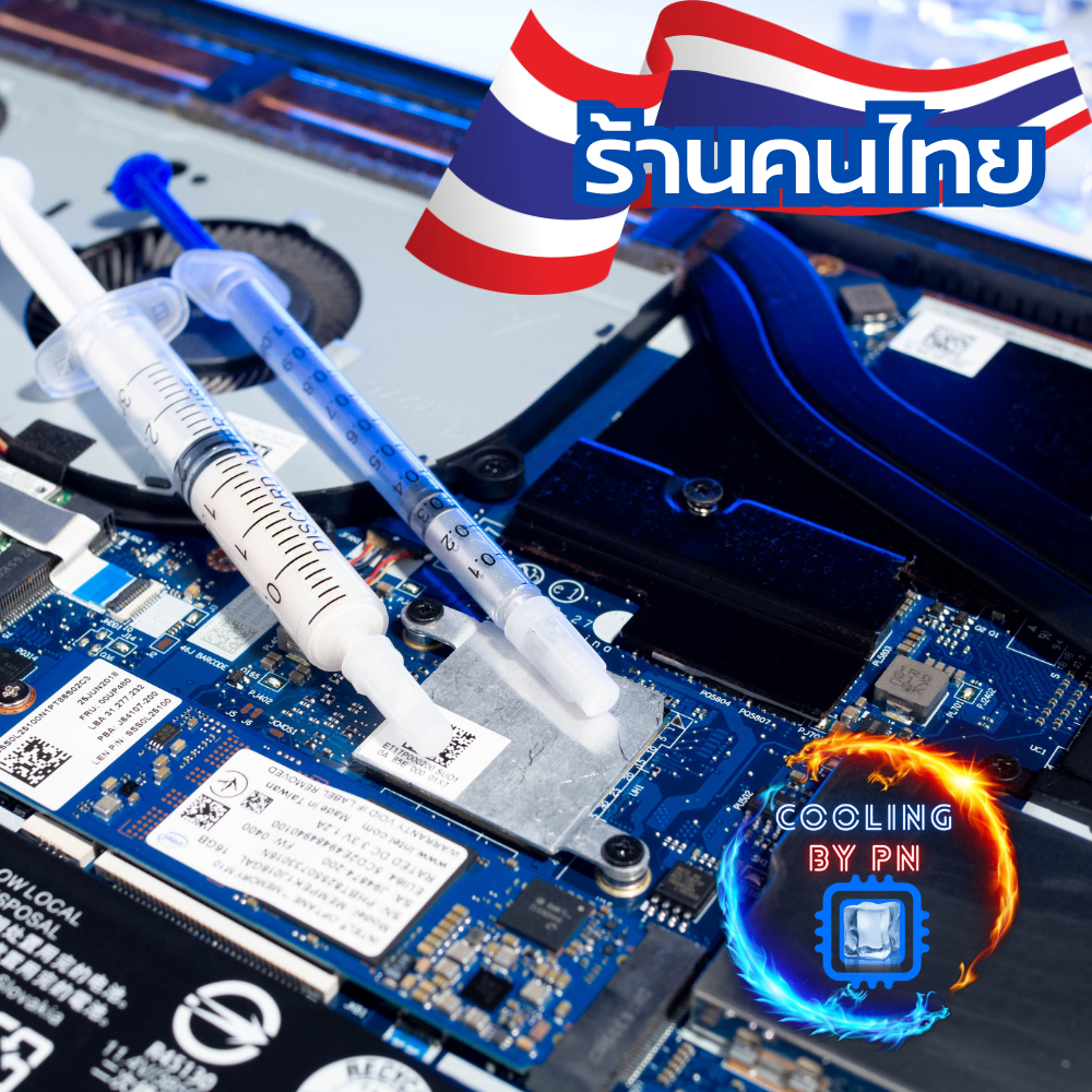 เย็นดับนรก!! HIPPO Extreme LM liquid metal ตัวเทพ! 128w/mk CPU/GPU ระบายควมร้อน