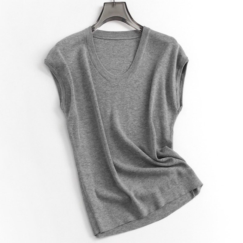 NEW CASUAL SLEEVELESS KNIT