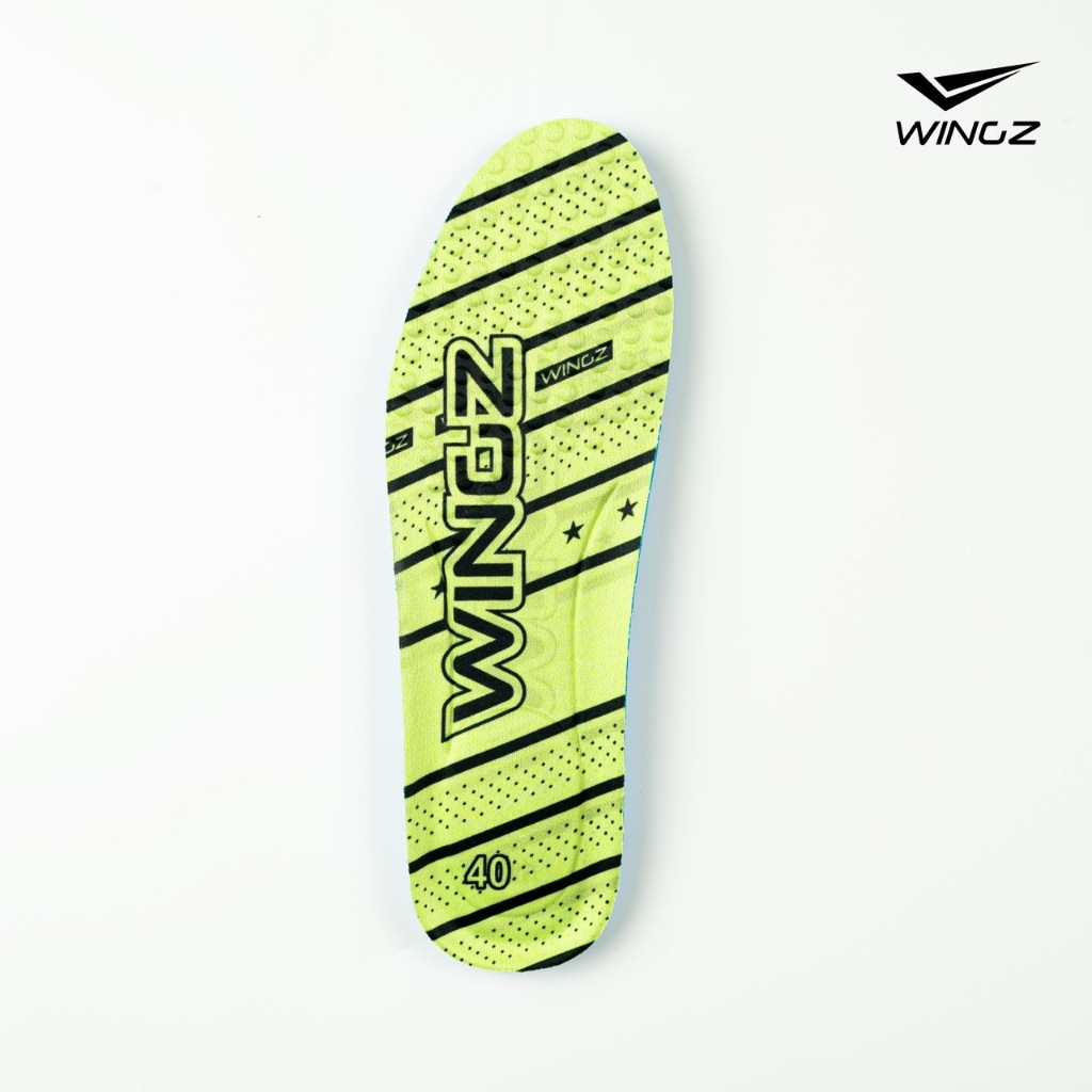 Wingz insole พื้นรองเท้า แผ่นเสริมรองเท้า รุ่น WZ-IN55 (เเพ็ค1คู่)