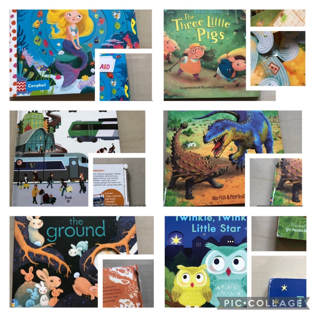 หนังสือ นิทาน Activity Bizzy bear มีตำหนิ จากการขนส่ง