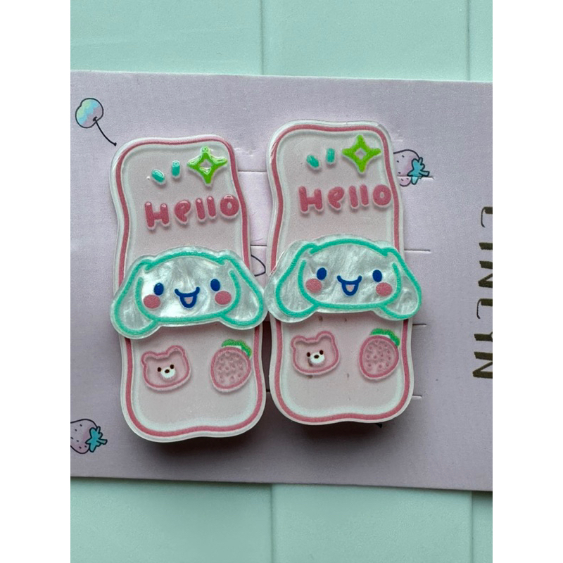 กิ๊บติดผมหมูเด้ง ใหม่ล่าสุด น่าร้ากกก ซานริโอ คายเบบี้ ลายน่ารัก สุดฮิต - รูปที่ 7