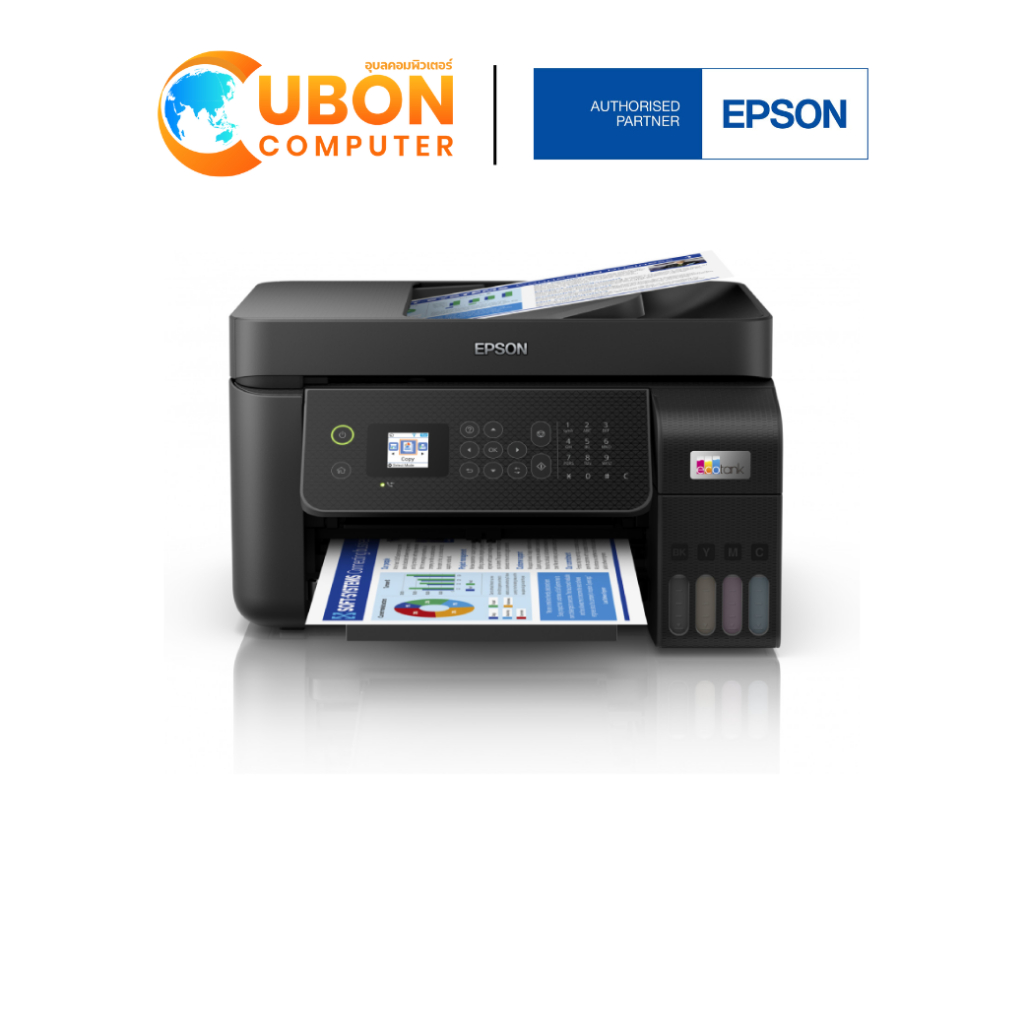 EPSON ECOTANK L5290 / L5296 A4 WIFI ALL-IN-ONE ประกันศูนย์ EPSON 2 ปี