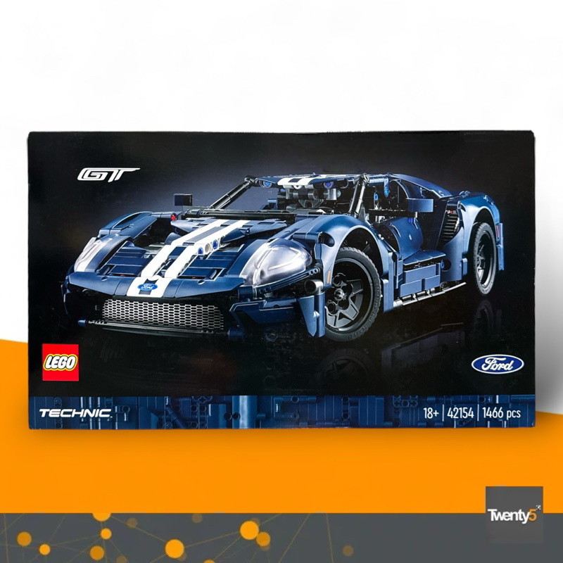 (พร้อมส่ง รับส่วนลด 10-20%) Lego 42154 2022 Ford GT เลโก้ของใหม่ ของแท้ 100%