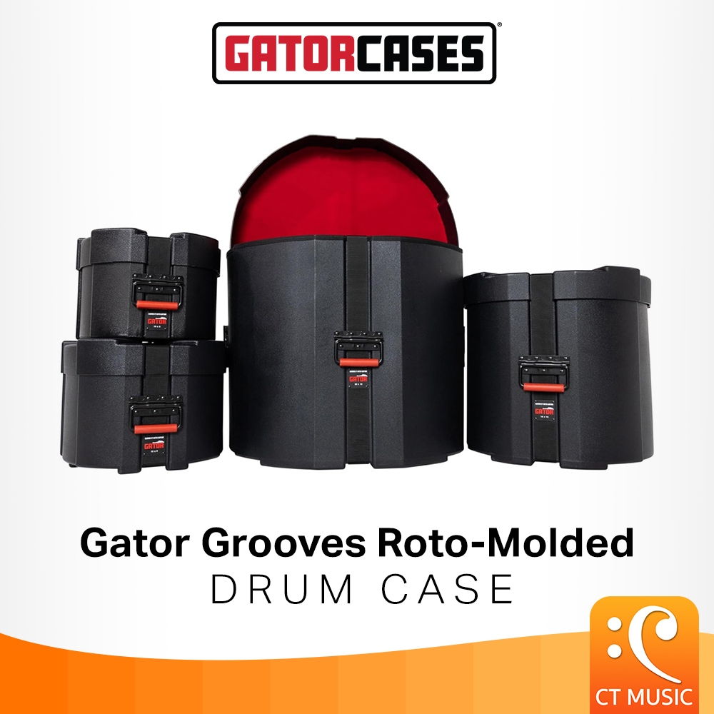เคสกลอง Gator GPC Floor Tom / Tom / Snare / Rock Pack กระเป๋ากลอง สแนร์ ฟลอร์ทอม ทอม กลองชุด ราคา ถูกที่สุด ดีลบีเคเค