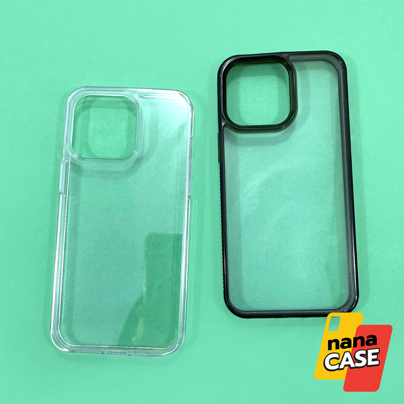 เคสใสขอบนิ่ม รุ่นเรียวมี/Realme C51 C53 C55 Note50 Note60 มุมกันกระแทกกันเลนส์กล้องเงา ขอบใส, ขอบดำ