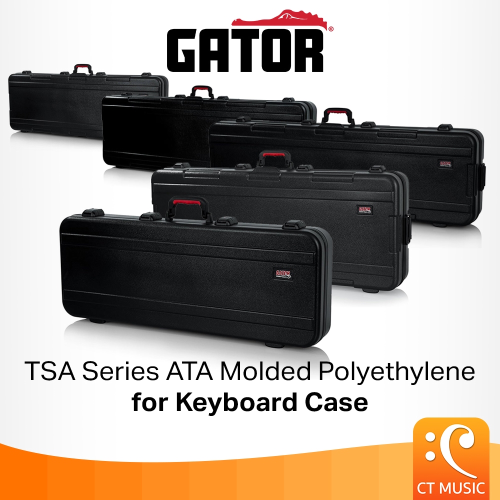 เคสคีย์บอร์ด Gator GTSA-KEY Flight Case for 49 / 61 / 76 / 88 / 88SL / 88D | Keyboards Case มีล้อ wi