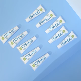 Lab Smile Dental ไซส์เล็ก - ยาสีฟันแลบสไมล์ขนาด 7g 10 หลอด ดูแล เหงือก กลิ่นปาก ป้องกัน ฟันผุ