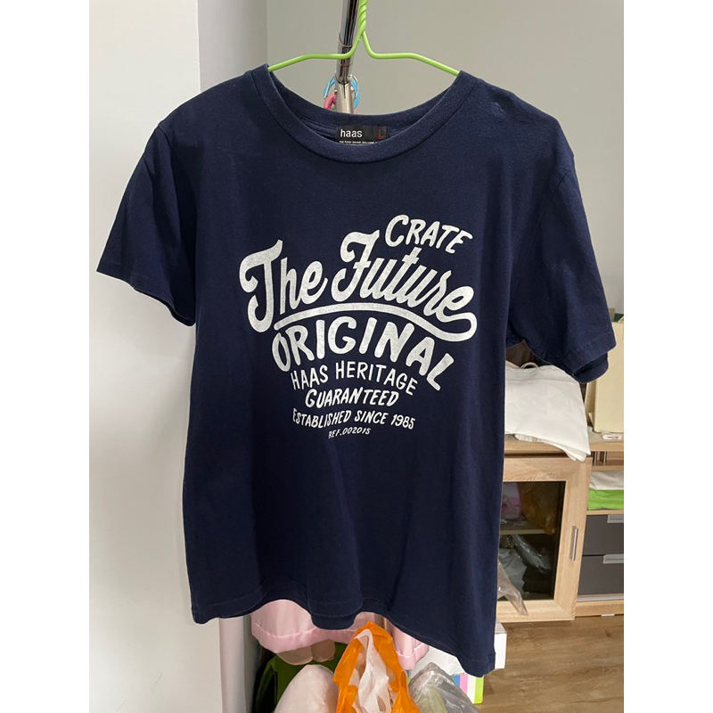 แท้ 💯เสื้อยืด hass สีกรม size L