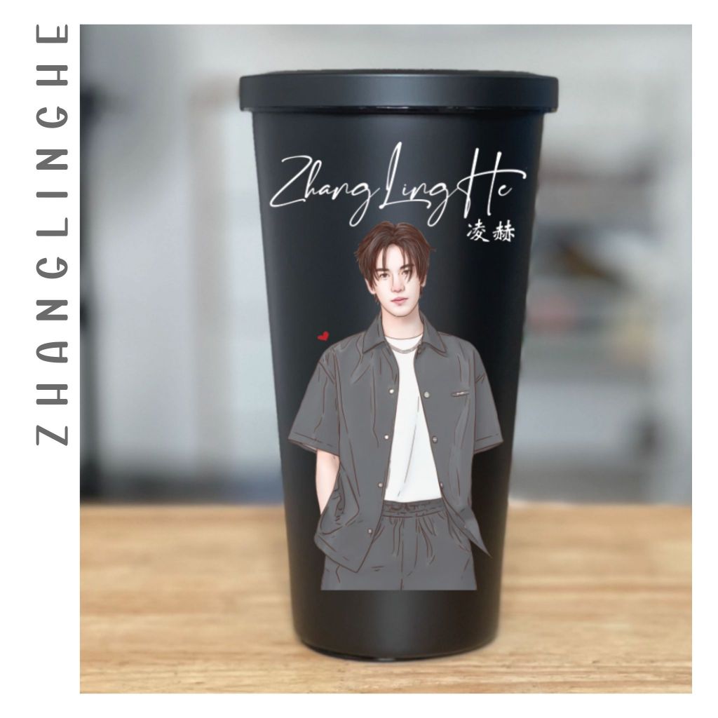 ZD2. แก้วสกรีนงานวาด Zhang LingHe : ZhangLingHe : จางหลิงเฮ่อ : นักแสดงจีน : ซีรี่ย์ : ซีรี่ย์จีน