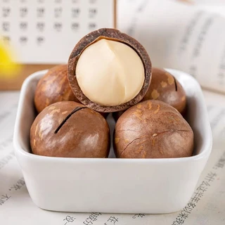 เจ แมคคาเดเมีย อบเนยเม็ดใหญ่เกรดพรีเมี่ยมA++ 500กรัม แถมที่แกะ macadamia สด ใหม่ กรอบ หอม มัน เกรดพรีเมี่ยมA++