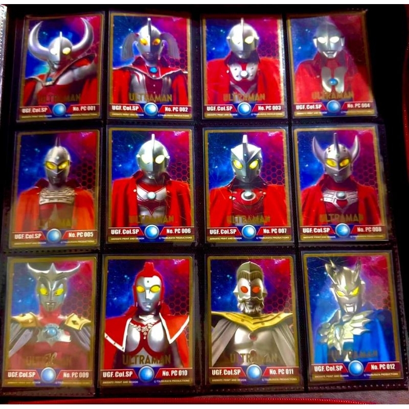 การ์ด Pc Ns Ultraman มี12แบบ