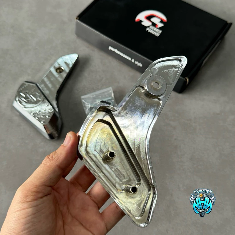 ที่วางเท้าหลัง SIP อลูมิเนียม CNC สำหรับ Vespa Sprint/Primavera thumbnail 9