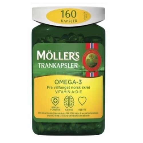 น้ำมันปลาOMEGA-3MOLLER’S จากปลาทะเลน้ำลึกจากนอรเวย์