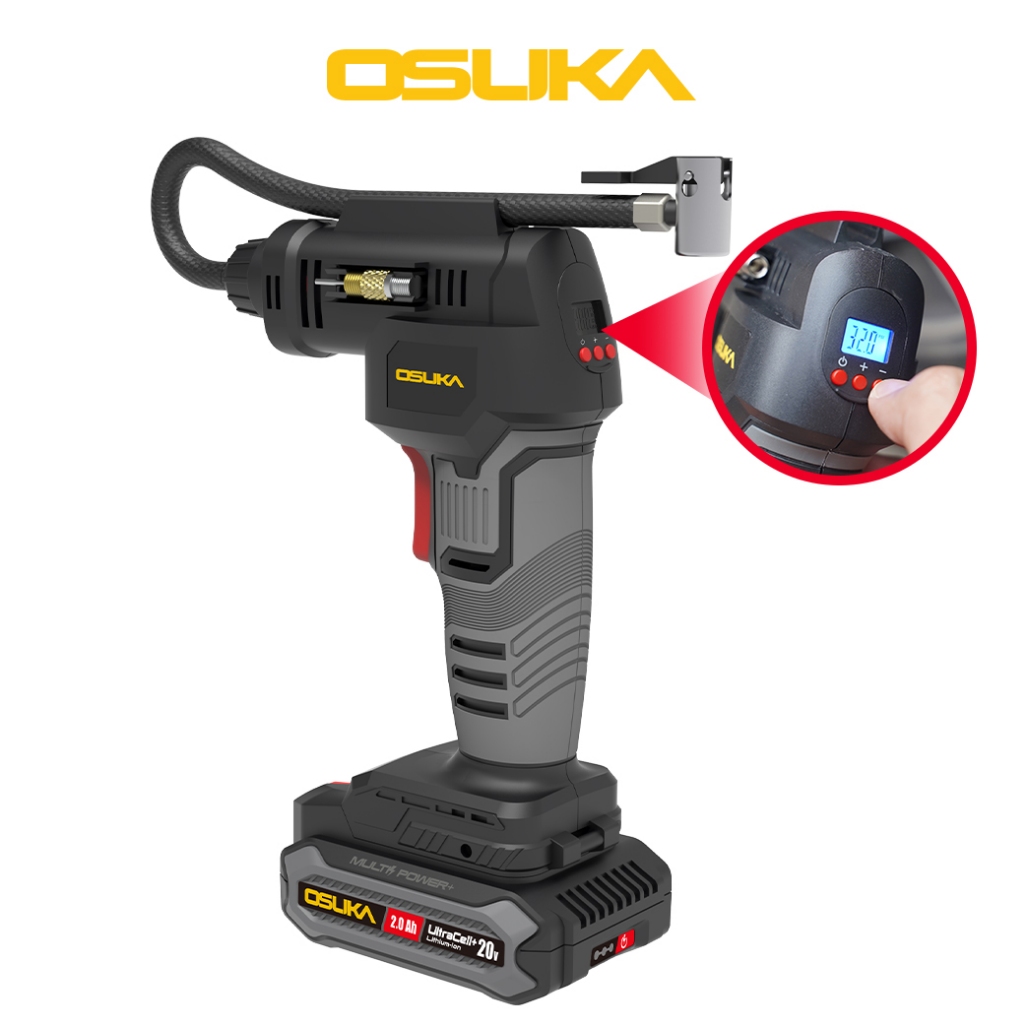 OSUKA  เครื่องเติมลมไร้สาย 20V รุ่น OCAI786-D1 OSUKA  ของแท้ พร้อมส่ง !!!!! - รูปที่ 4