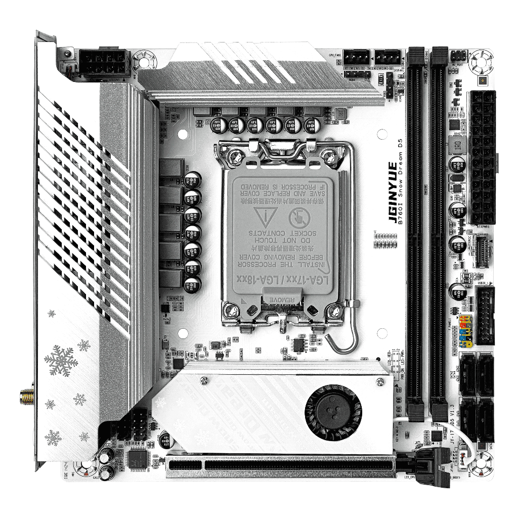 JGINYUE B760I Snow Dream D5 [LGA1700] [ITX]
