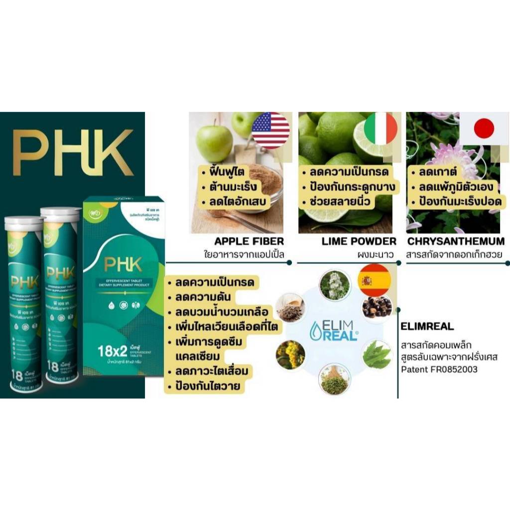 PHKลดไตเสื่อม,ป้องกันไตวาย,สลายนิ่ว,ภูมิแพ้ตัวเอง,มะเร็งปอด