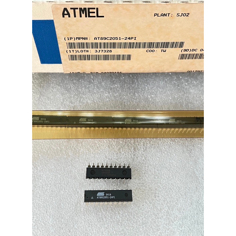 (แพ็ค1ชิ้น/แพ็ค5ชิ้น)ของแท้ใหม่พร้อมส่งในไทย ATMEL AT89C2051-24PI ไมโครคอนโทรลเลอร์ 8-bit AT89C2051 