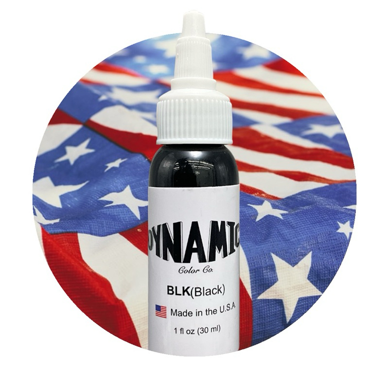 หมึกดำDynamic BLK หมึกดำแท้จากUSA ขนาด1ออนซ์