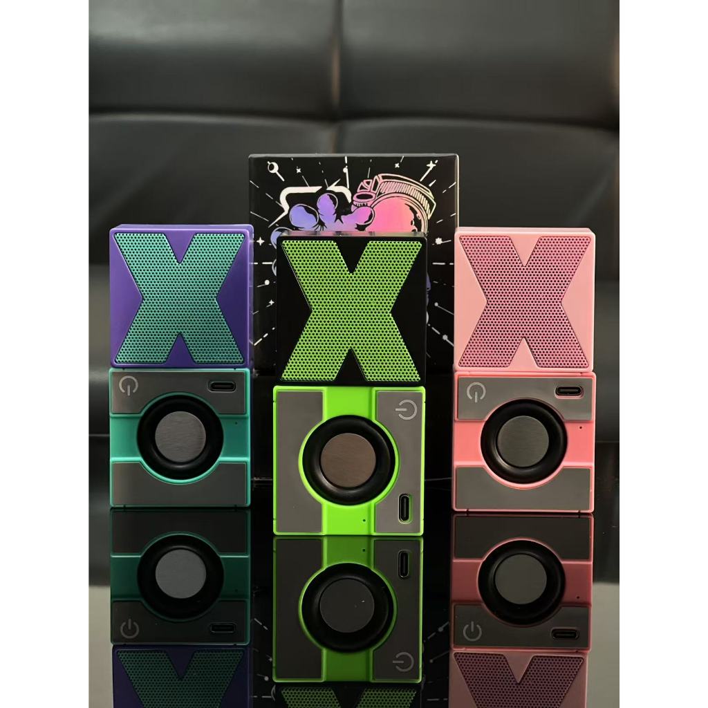 ลำโพงบลูทูธ ไร้สาย Mini X1 ลำโพงมินิ พกพา บลูทูธ 5.0 TypeC ซับวูฟเฟอร์ สำหรับบ้าน กลางแจ้ง เสียงดี ลำโพง
