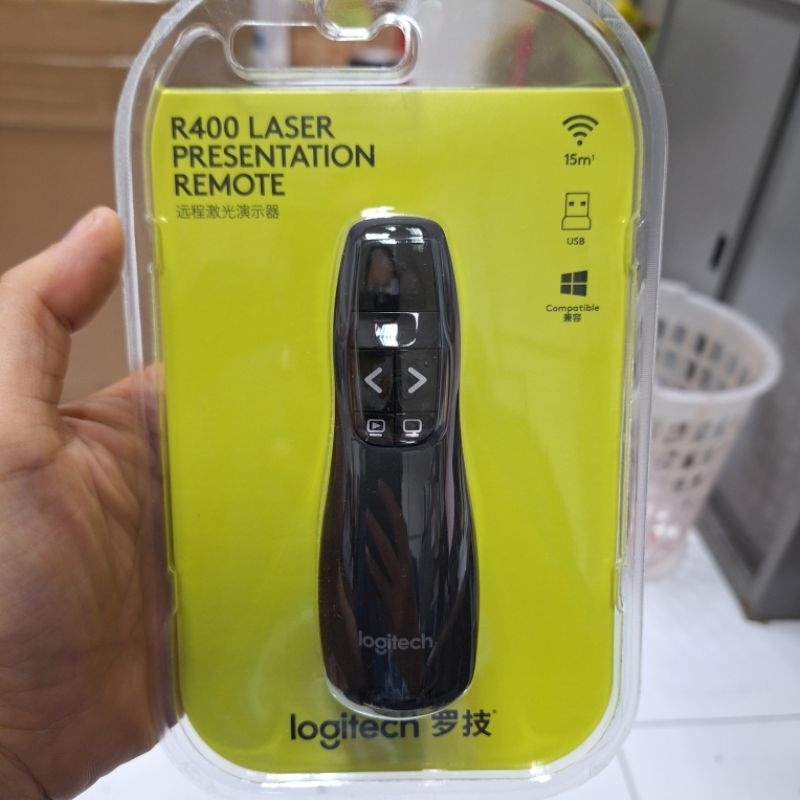 Logitech R400 Wireless Presenter Laser Pointer