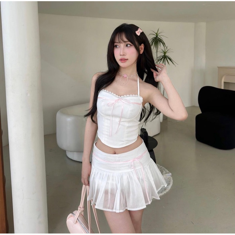 Areum.room Set Rora top x Irene skirt Pre-Vietnam 🇻🇳