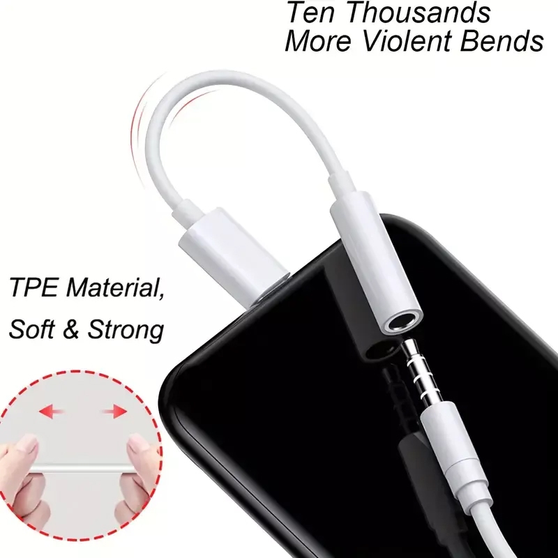 ตัวแปลงการชาร์จ สายแปรงหูฟังหางหนู usb-c to 3.5mm audio jack สายแปลงหูฟังจาก Type c เป็น 3.5