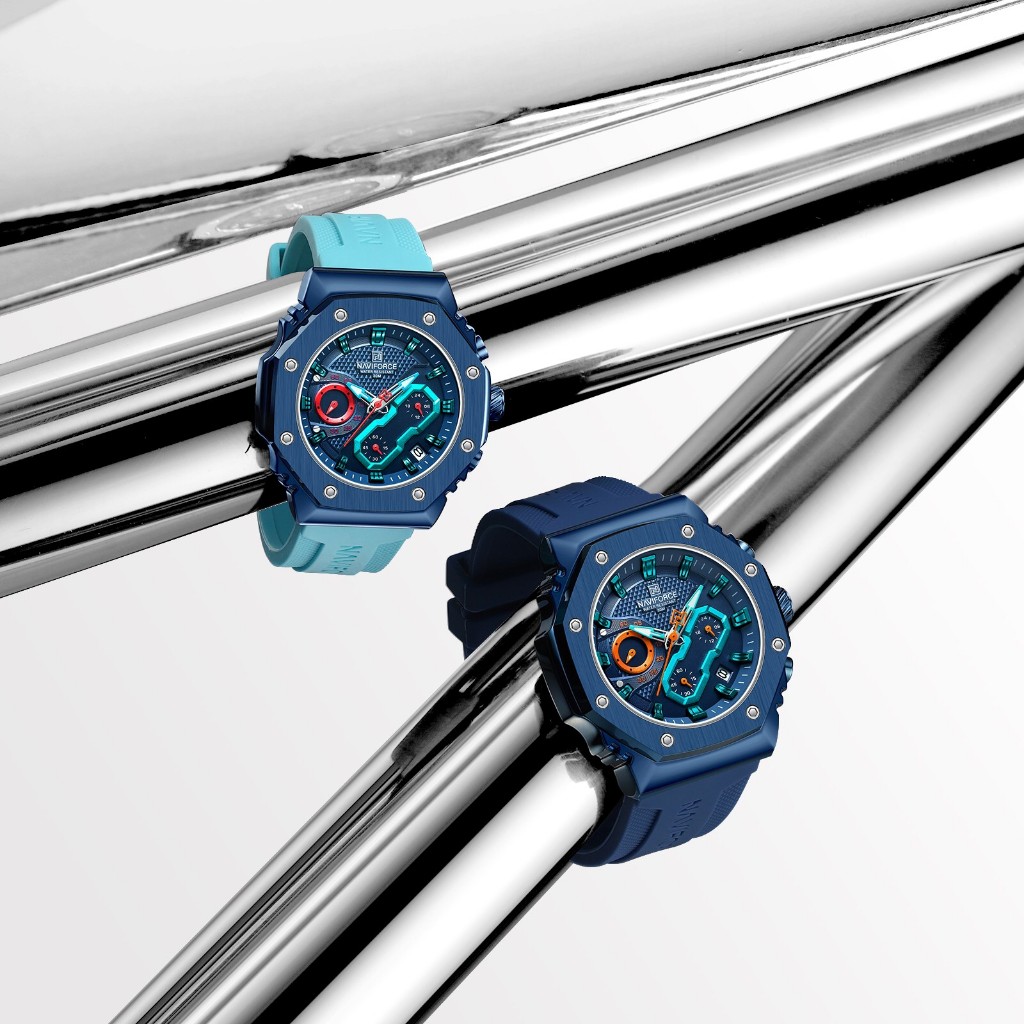 นาฬิกาNaviforce(นาวีฟอส)รุ่นNF8035เครื่องไทยประกันศูนย์1ปีนาฬิกาข้อมือผู้ชายแฟชั่น พร้อมกล่องแบรนด์ ราคา ถูกที่สุด ดีลบีเคเค แกลเลอรีภาพที่ 3