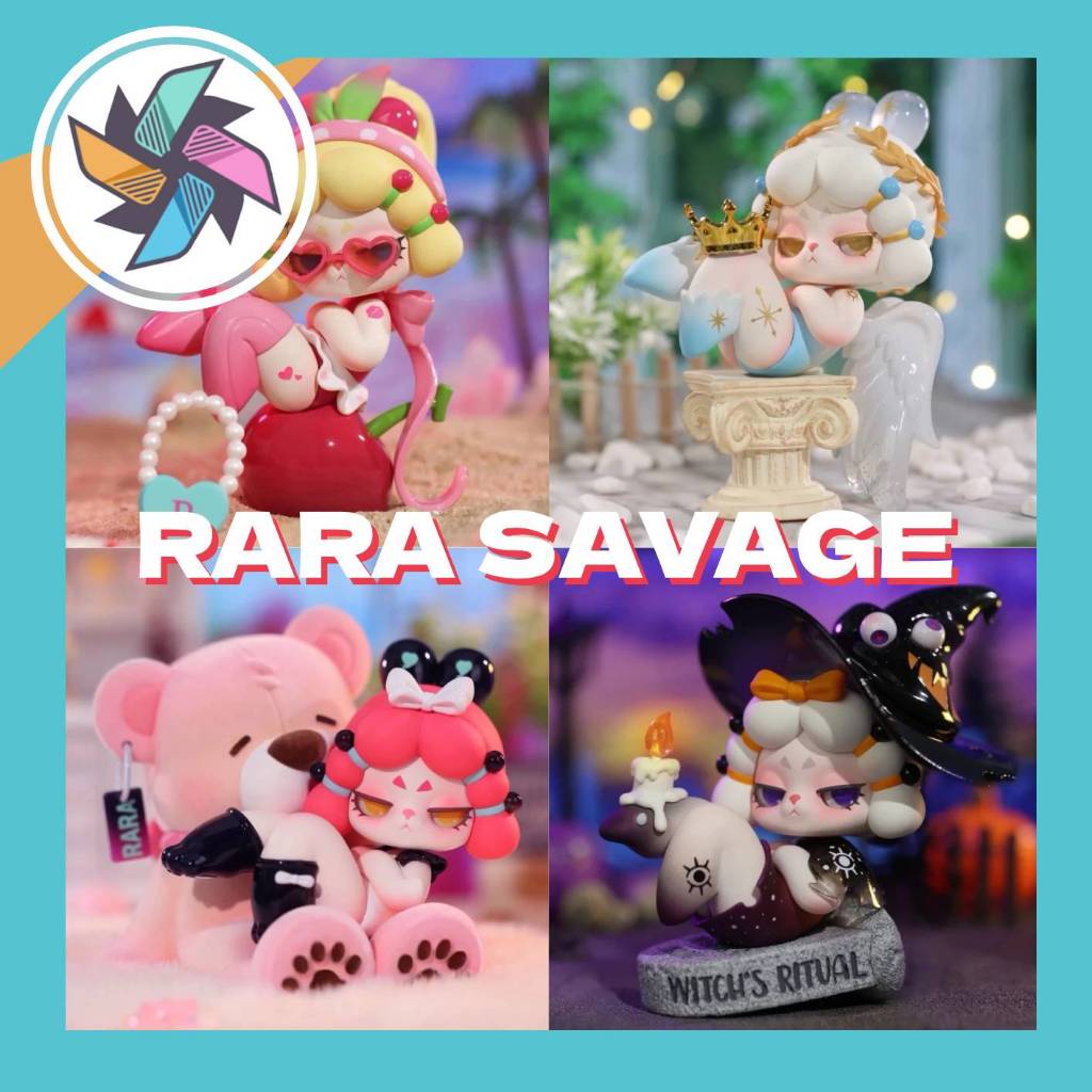 พร้อมส่ง Miss RARA Savage โมเดลฟิกเกอร์ แบบจุ่มและยกกล่อง