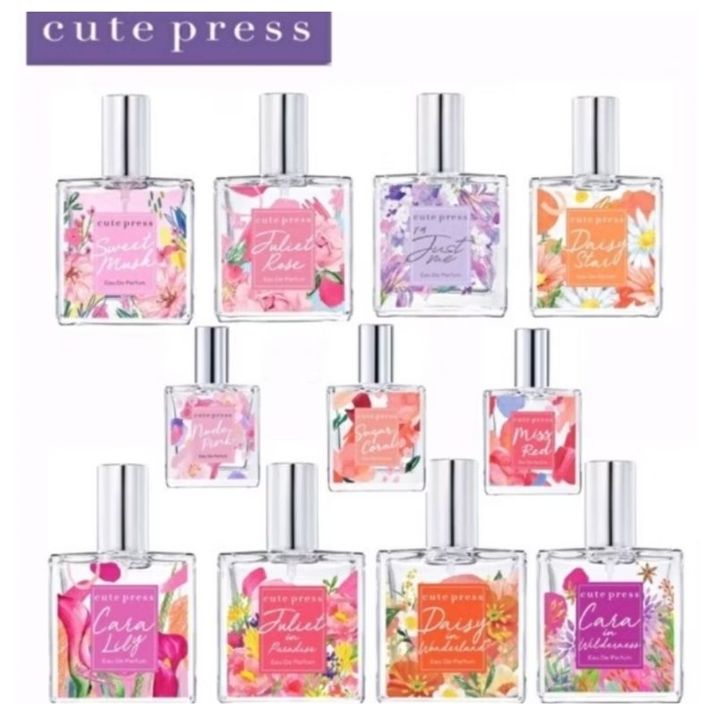 น้ำหอม cute press 60 Ml 35 มล Cute Press My Zignature Collection Edu Toilet