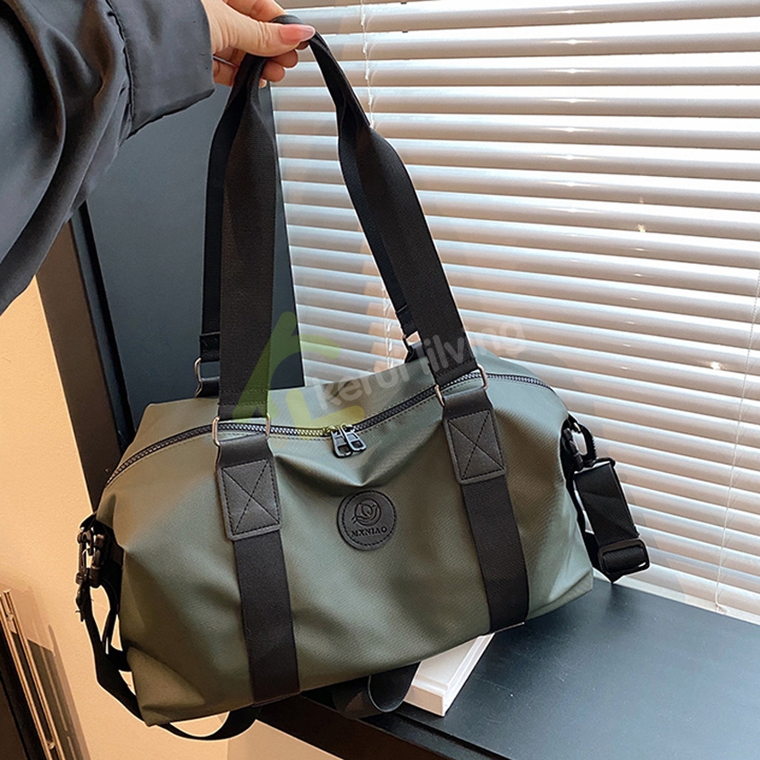 Allsking กระเป๋าสะพายข้าง+ถือ กระเป๋าใส่เสื้อผ้า ใบใหญ่ กระเป๋าเดินทาง Travel Bags มี 4สีให้เลือก