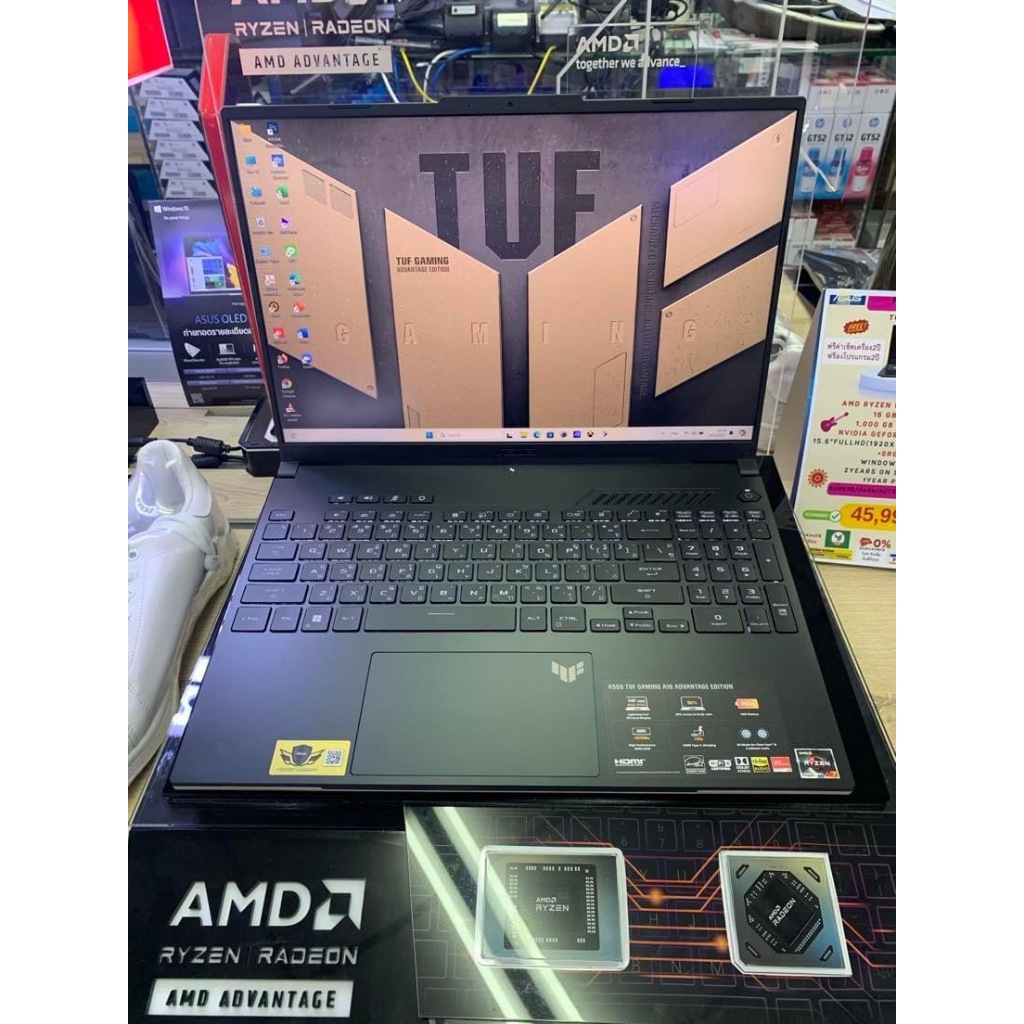 โน๊ตบุ๊ค Asus TUF Gaming A16 FA617NSR-N3016W Sandstorm