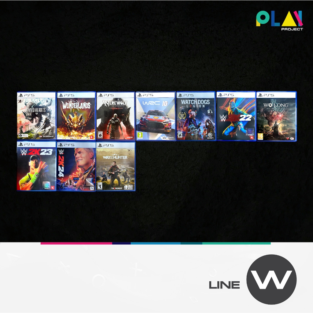 เกม PS5 Playstation5 [มือสอง] [มือ2] (รายชื่อตัวอักษร W ) [แผ่นเกม] [เกมPS5] [เกม Playstation]