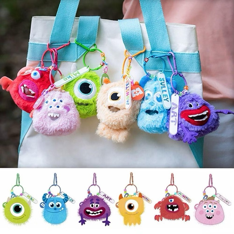 (โค้ดแฟชั่นลด 30%) พร้อมส่งในไทย | จุ่มเดี่ยว พวงกุญแจ Monster University Blind box