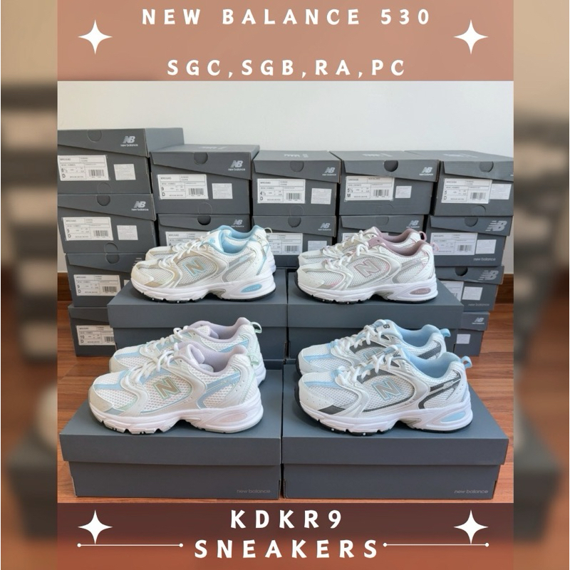 [ พร้อมส่ง ของแท้ 100% ] New Balance 530 SGC SGB RA PC น้ำหนักเบาใส่สบาย