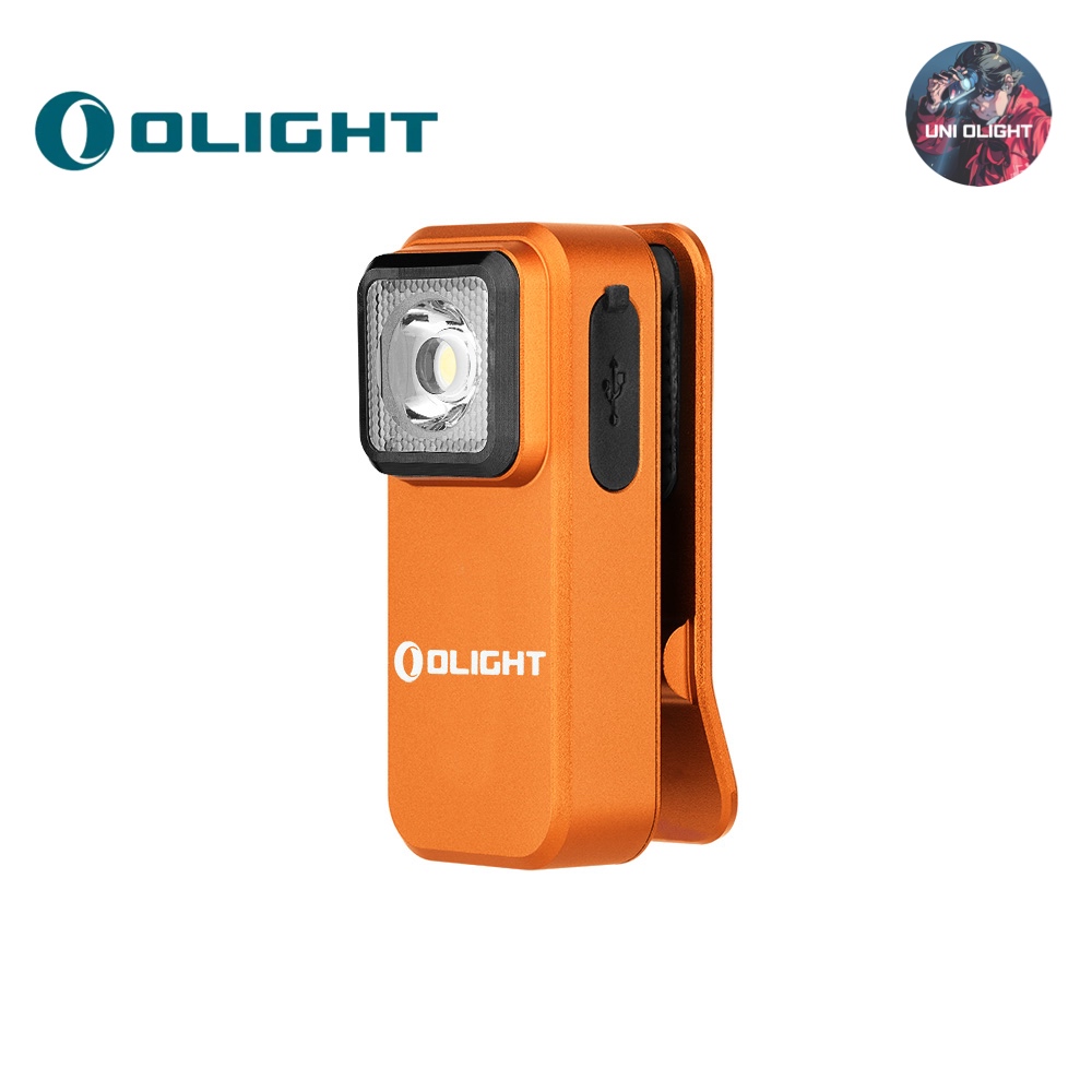 [New] Olight OClip ไฟฉายขนาดเล็ก มีคลิปหนีบพกพา แสงสีแดงและขาว