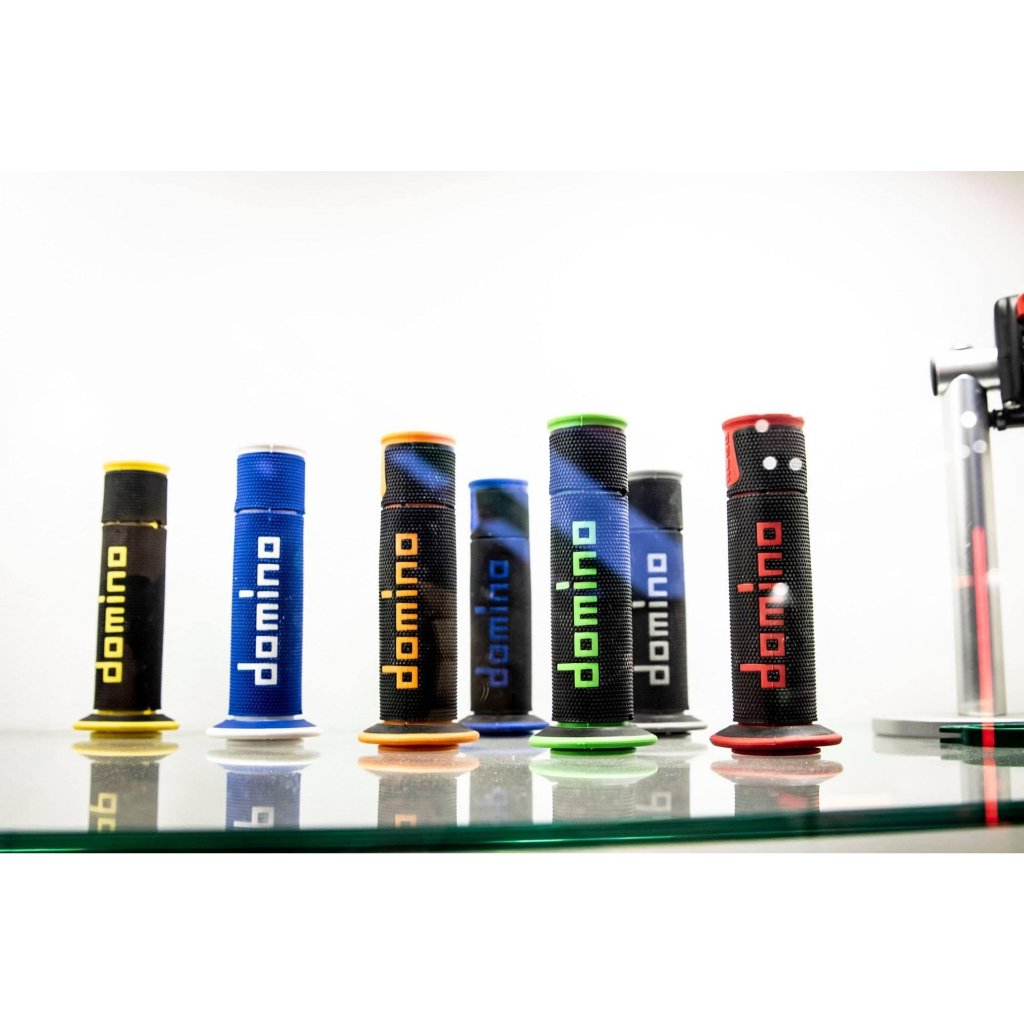 ปลอกแฮนด์ domino A450 แท้  ปลายเปิด มี14สี