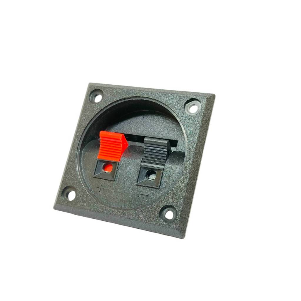 1ชิ้น แทปลำโพง 2ที่ 4ที่  แท็ปลำโพง กลม แท็ปลำโพง