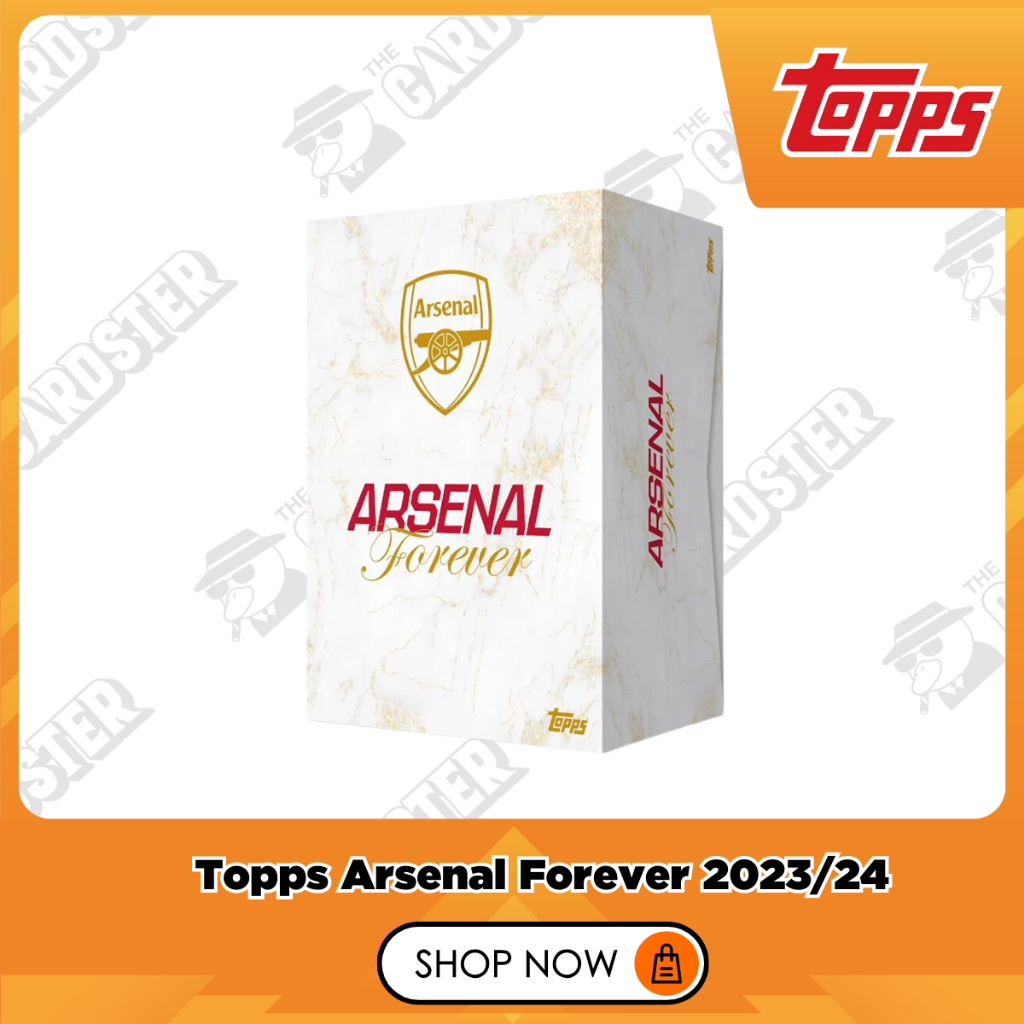 [พร้อมส่ง !!!] 2023-24 Topps arsenal forever hobby box กล่องสุ่มการ์ดฟุตบอลแฟนปืนใหญ่ห้ามพลาด!!