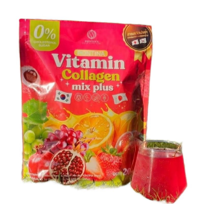 pontina vitamin collagen mix plus