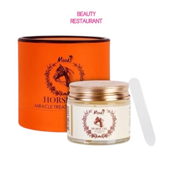 Moods Horse Oil Miracle Treatment Cream มูดส์ ฮอร์ส ออยล์ มิราเคิล ทรีทเม้นต์ ครีม น้ำมันม้า