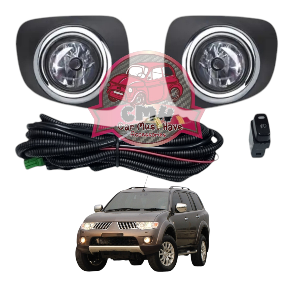 ไฟตัดหมอก สปอร์ทไลท์ MITSUBISHI PAJERO SPORT มิตซูบิชิ ปาเจโร่ สปอร์ท 2009 2010 2011 2012