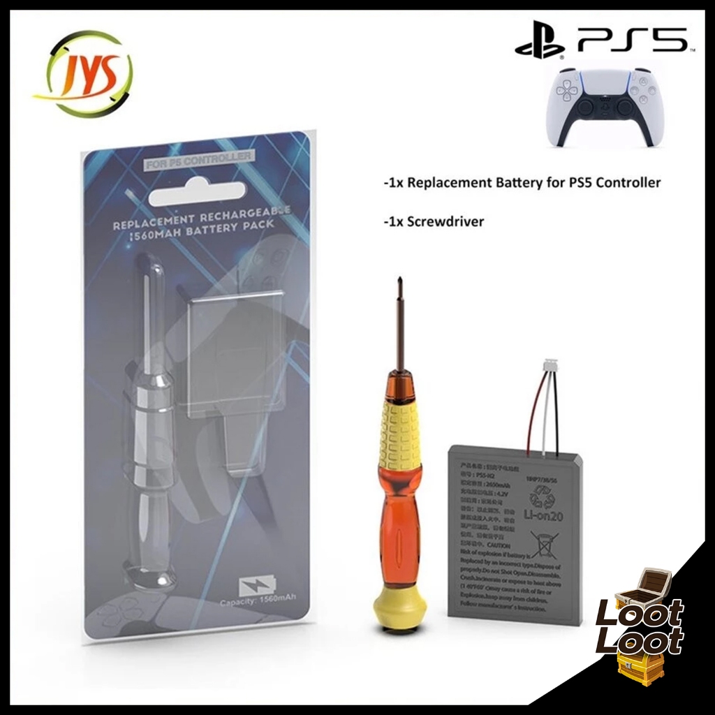 JYS Battery PS5 1560 mAh (Warranty 1 Month)