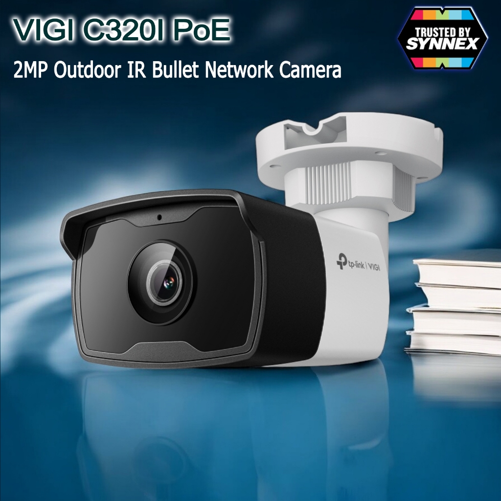 TP-Link Vigi C320I Night Vision IR กล้องวงจรปิดภายนอก รูปแบบการติดตั้ง PoE