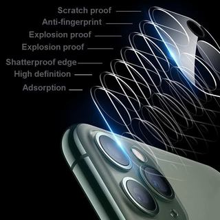 ฟิล์มเลนส์กล้อง สำหรับ iPhone 17 promax 16 15 14 13 12 11 ฟิล์มกระจก ไอโฟน กล้องหลัง ฟิล์มกล้อง
