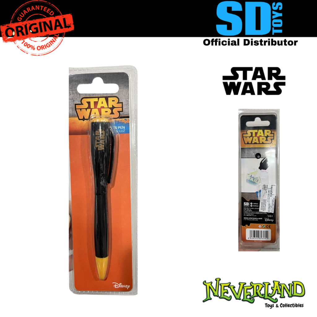 (SD Toys) Star Wars Logo Projector Pen with Light