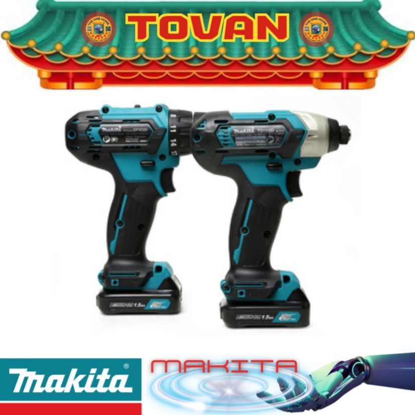 MAKITA รุ่น CLX224X1 ชุด COMBO KIT 12VMAX (สินค้ามีคุณภาพ..พร้อมจัดส่ง..) # ออก..ใบเสร็จ-ใบกำกับภาษี