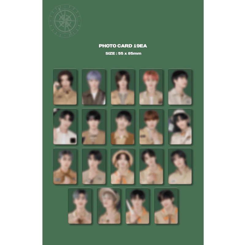 พร้อมส่งการ์ดคอนเซ็ปท์NCT ZONE COUPON CARD (EXPLORER ver.)
