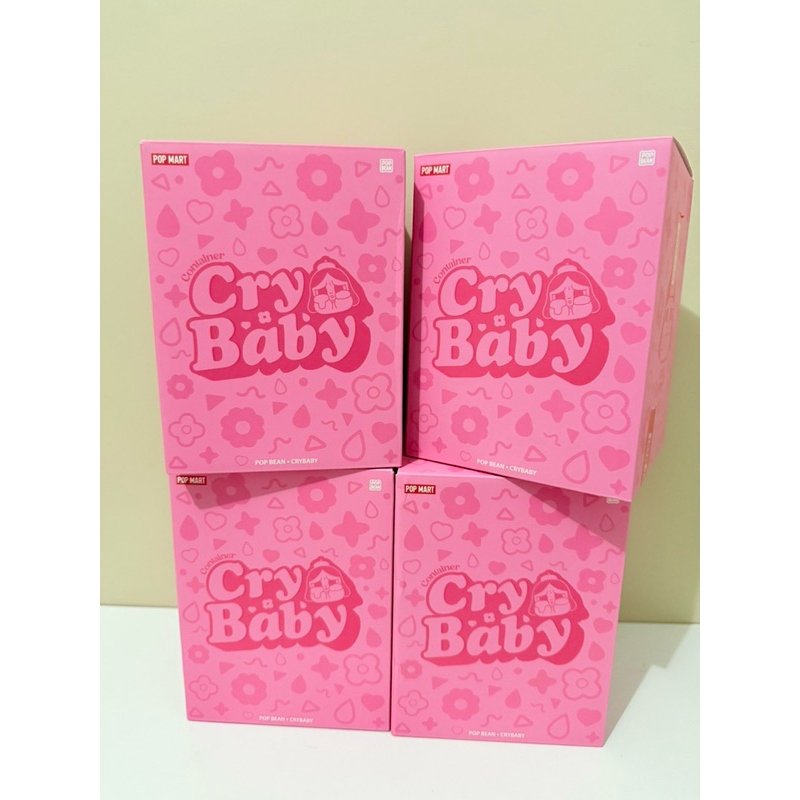 พร้อมส่ง 🇹🇭 ขวดโหล Crybaby / LABUBU / MOLLY PopBean ของแท้จาก Popmart