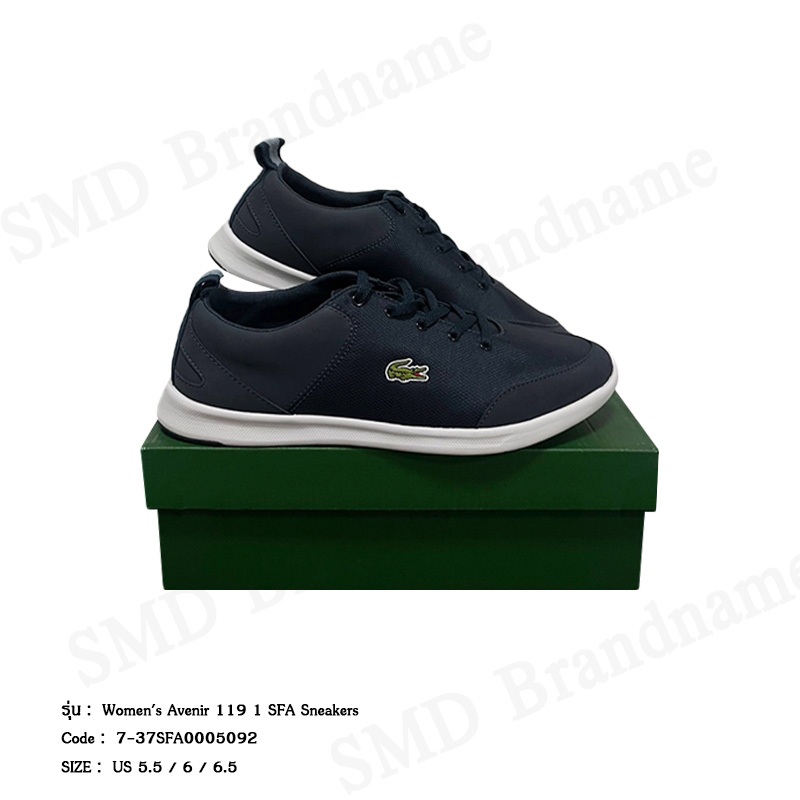 Lacoste รองเท้าผ้าใบ รุ่น Women's Avenir 119 1 SFA Sneakers Code: 7-37SFA0005092