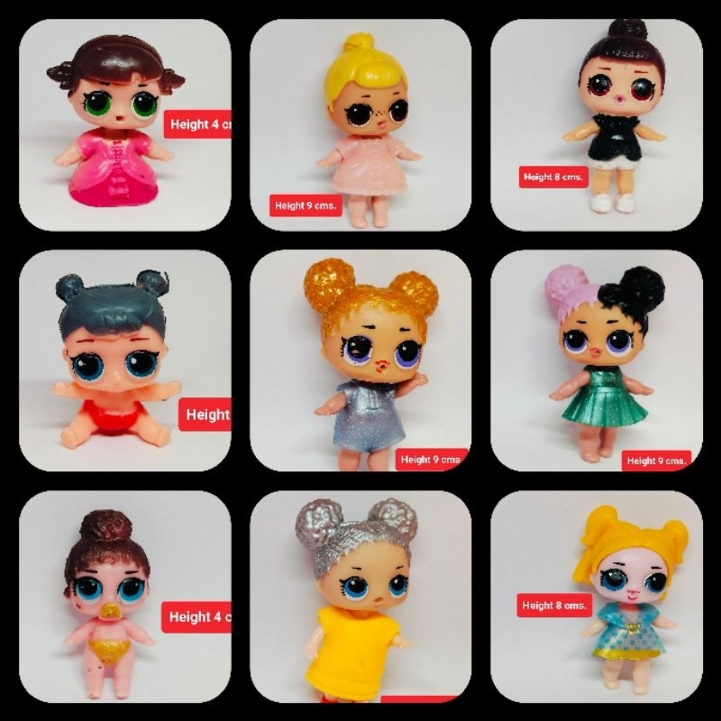 โมเดลขนาดเล็ก สำหรับนักสะสม เป็นสินค้าคละจากโกดังญี่ปุ่น